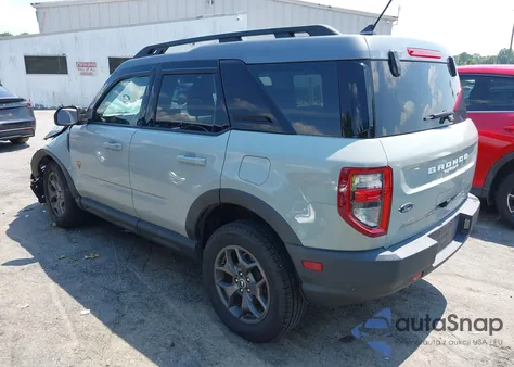 2021 Ford Bronco Sport Badlands z USA, uszkodzony, nr VIN 3FMCR9D91MRB06684